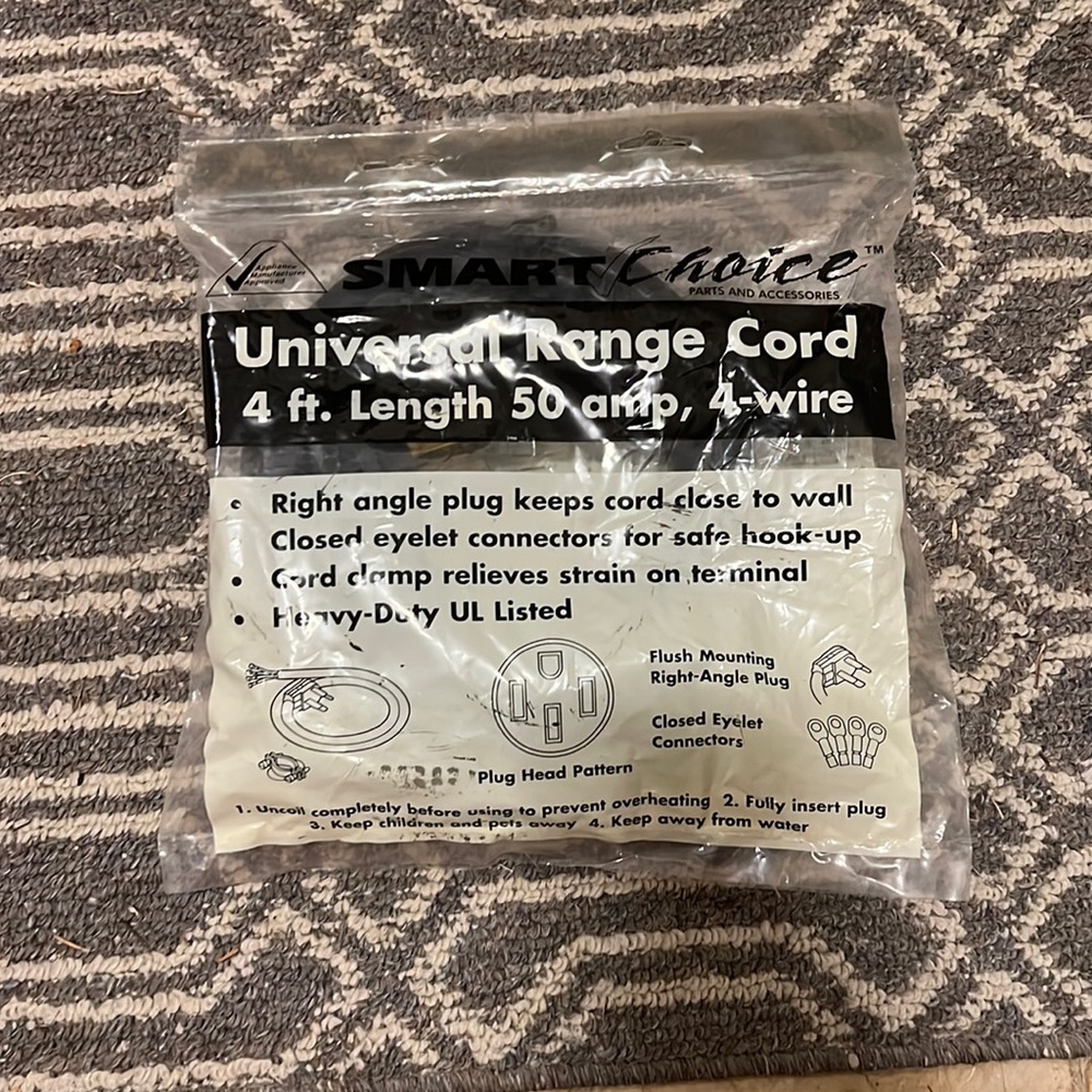 Universal range cord